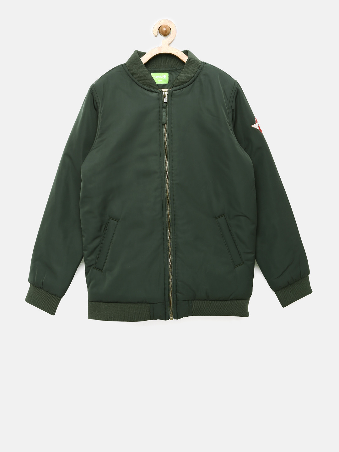 bossini green jacket