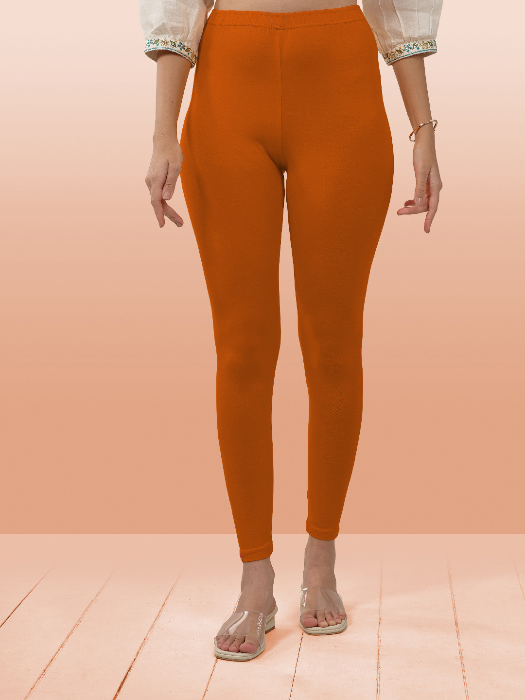 LYRA Women 4-Way Stretch Ankle-Length Leggings