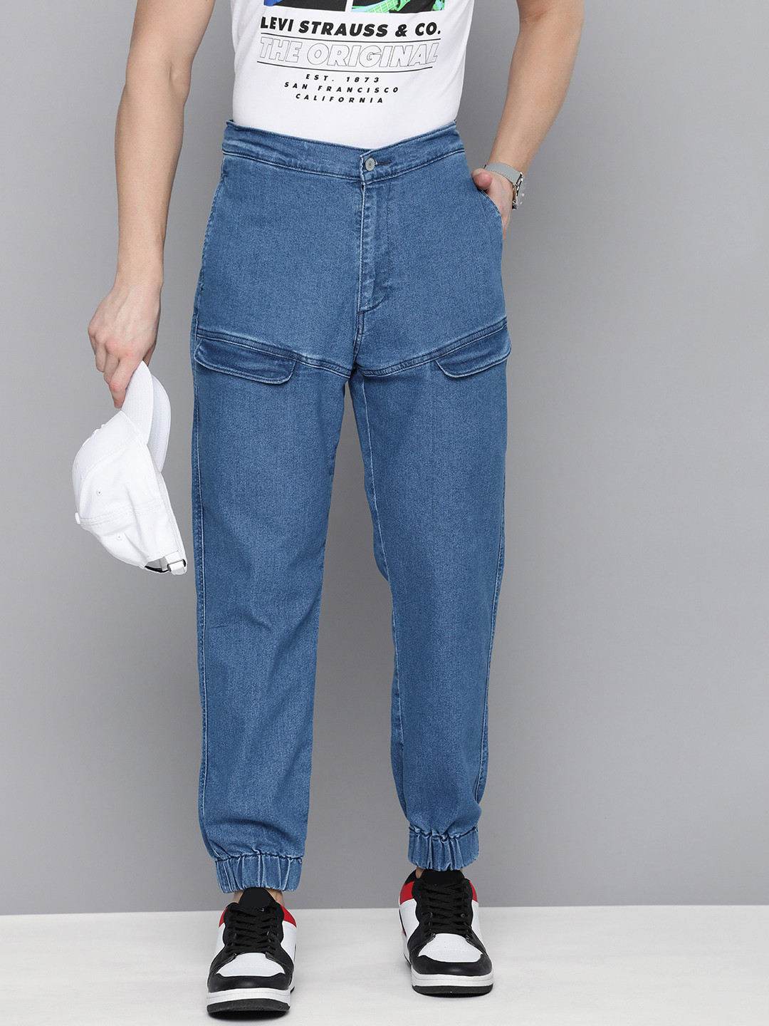 Jogger Vaqueros Denim Hombre Original Levi Strauss Joggers Levis