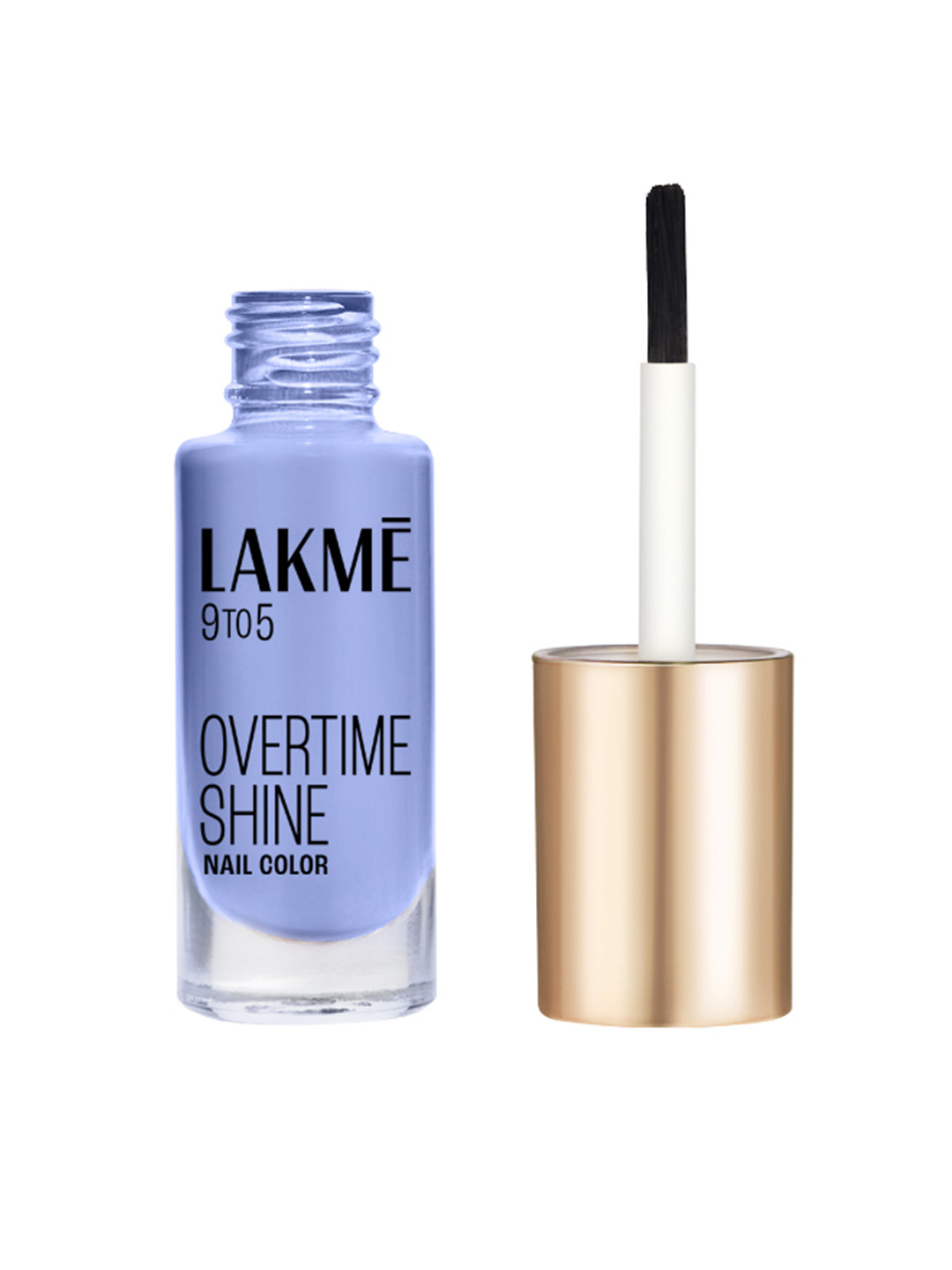 Lakme 9to5 Overtime Shine Glossy Long Lasting & Quick Dry Nail Color 6ml - Russian Mauve