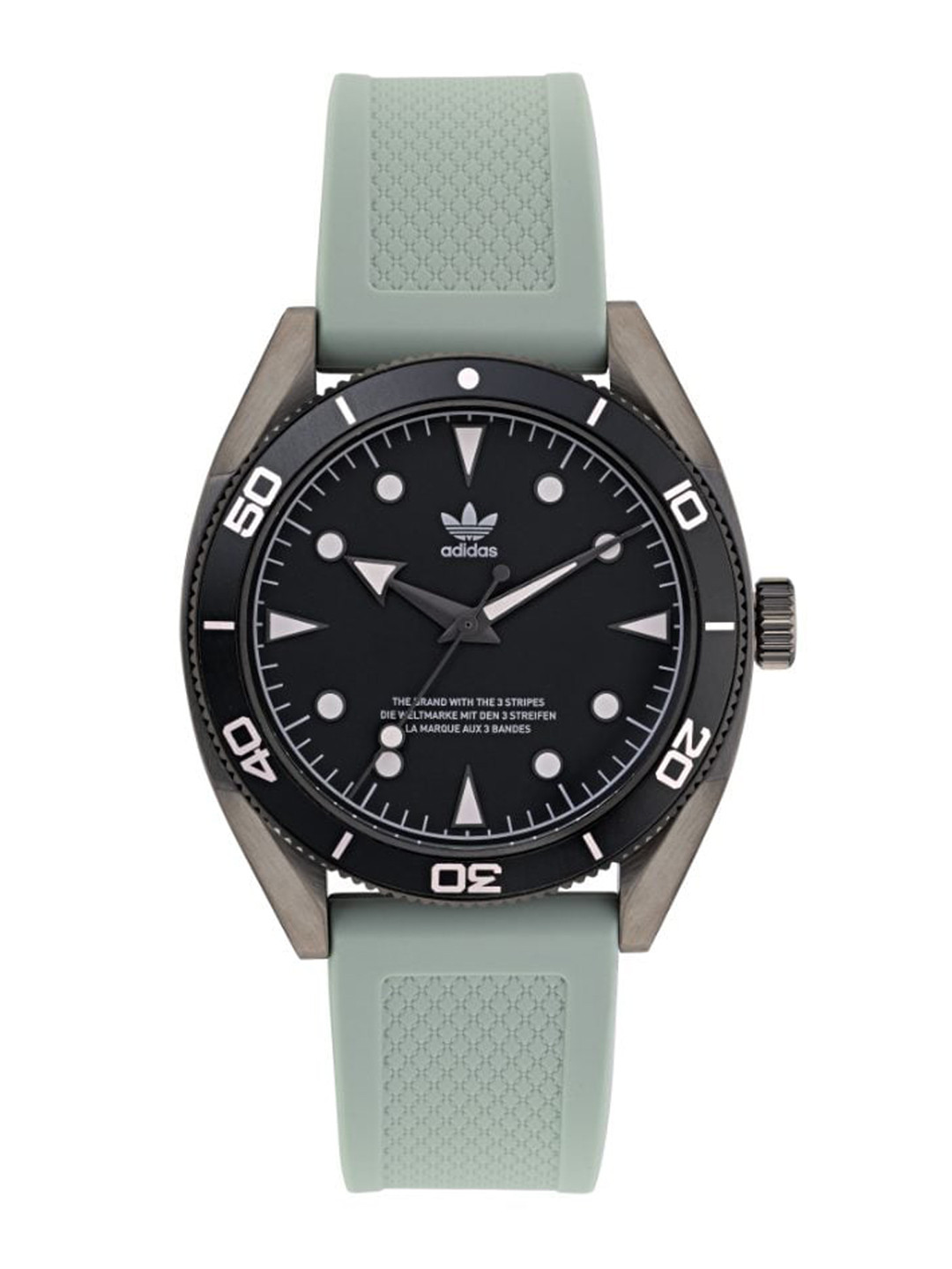 ADIDAS Originals Men Patterned Dial & Textured Straps Analogue Watch AOFH22001