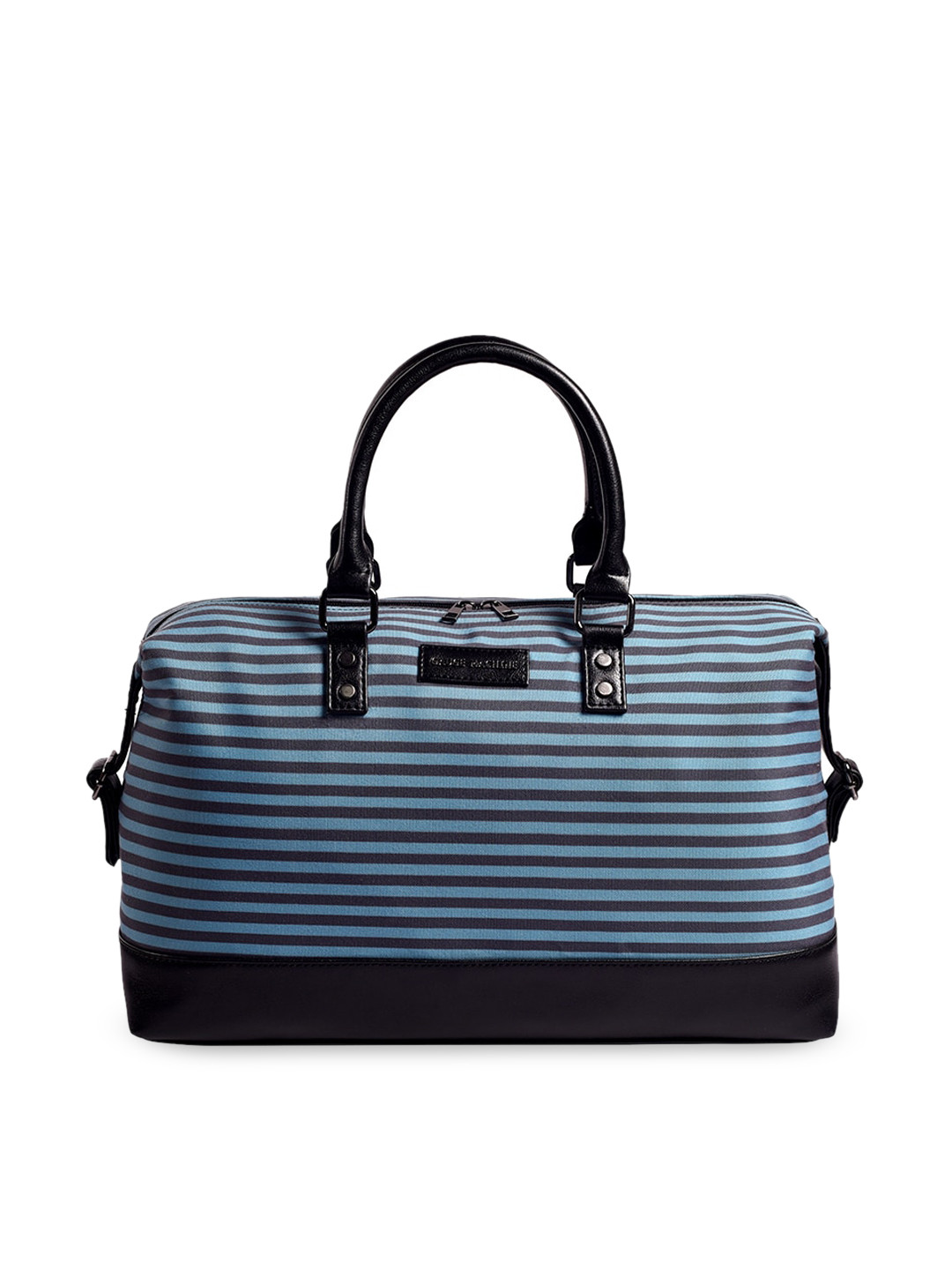 Gauge Machine Blue Stripped Beach Duffle Bag
