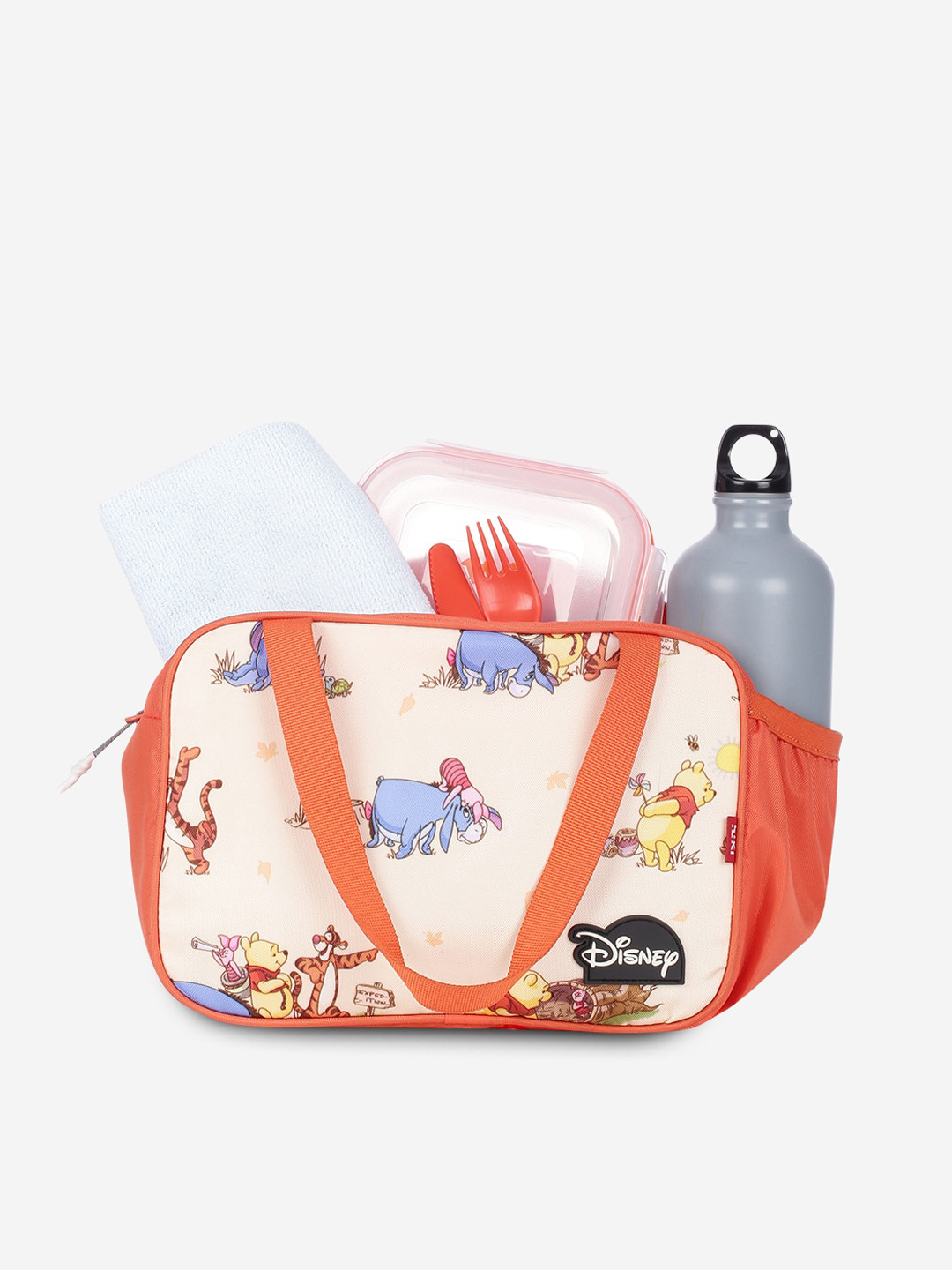 Wildcraft Assorted Cartoon Printed Lunch Bag With Handles