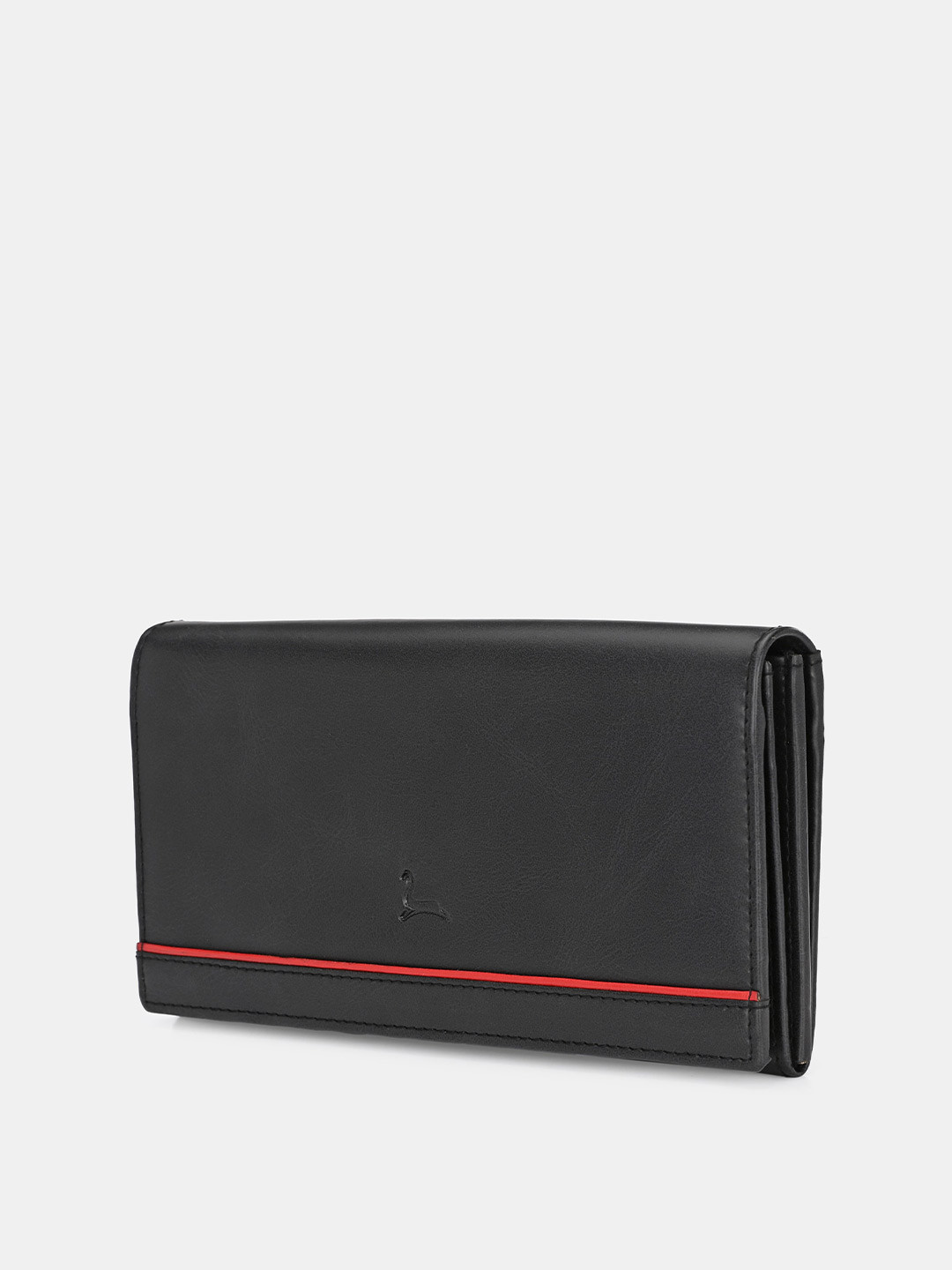 Pacific Gold Women Faux Leather Two Fold Wallet