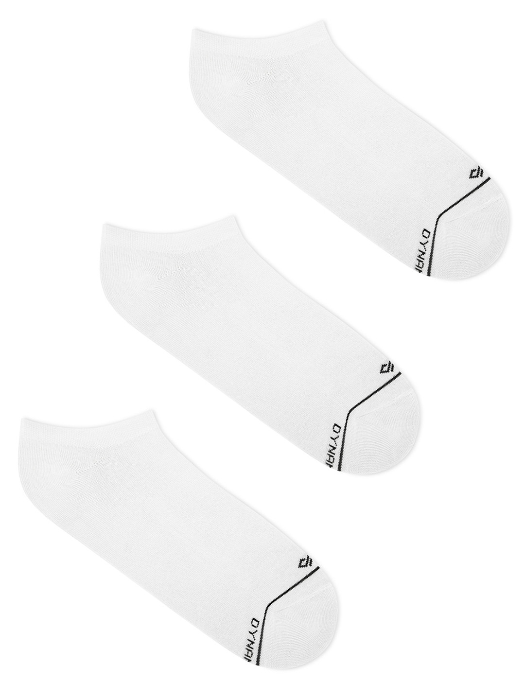 Dynamocks Pack Of 3 Premium Combed Cotton Shoe Liners