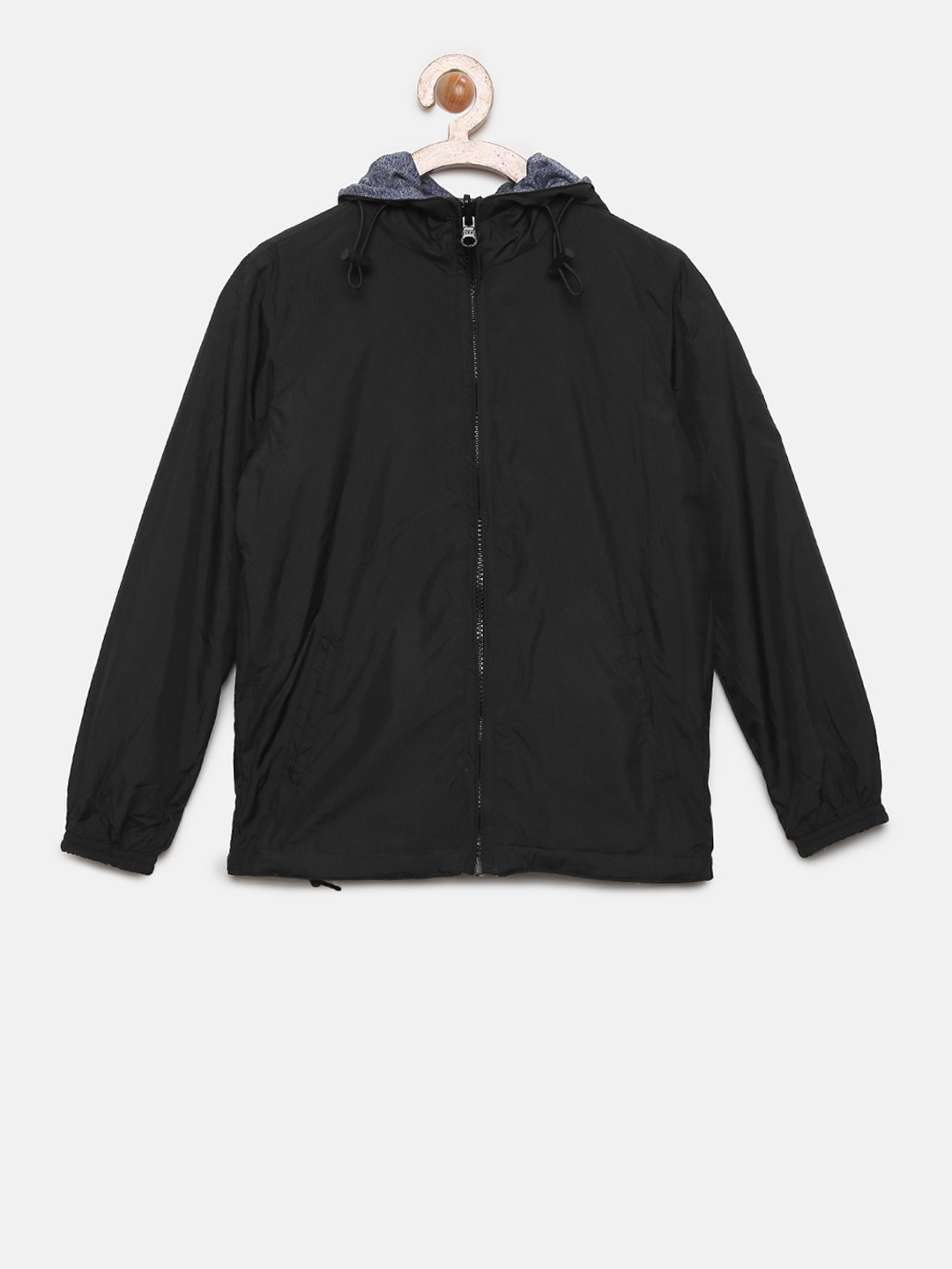Grey Reversible Sporty Jacket - Jackets 