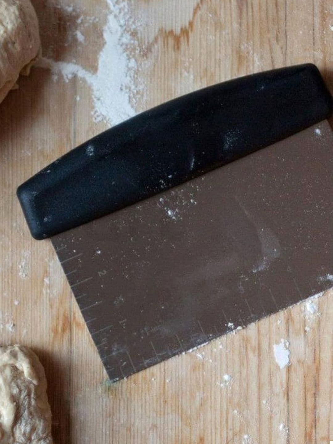 MasterClass Black Stainless Steel Dough Cutter