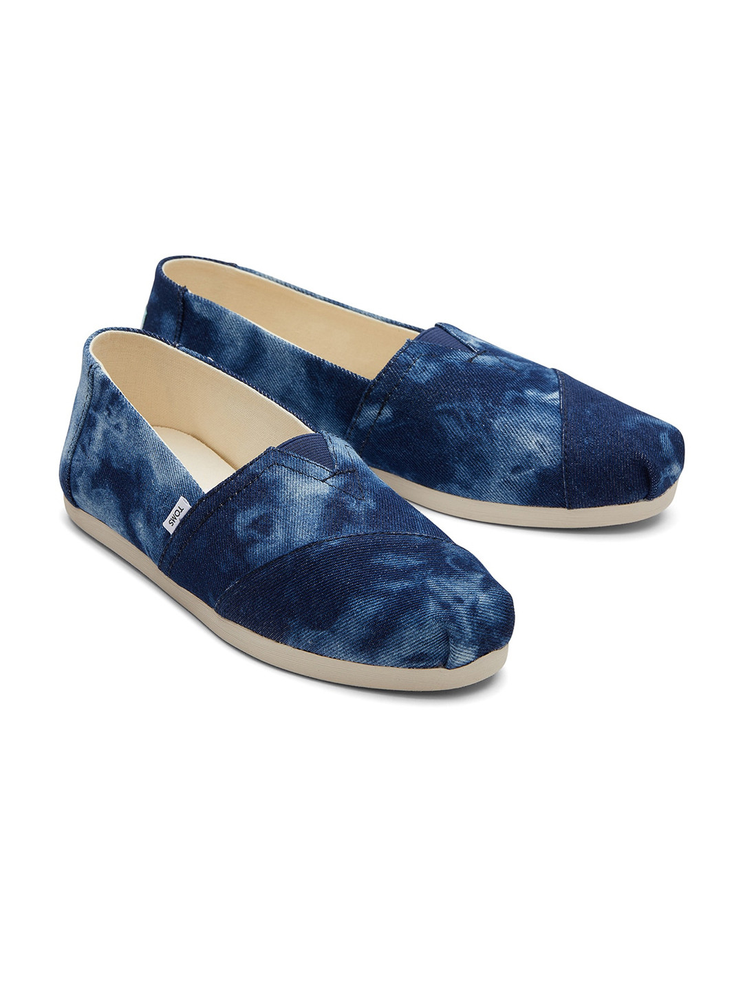 TOMS Women Printed Lightweight Canvas Slip-On Sneakers