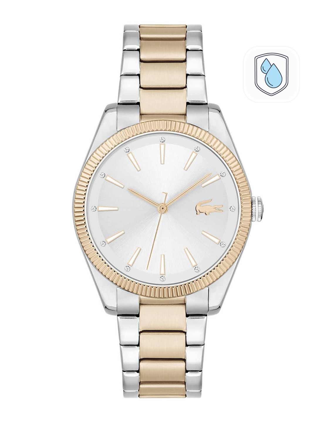 Lacoste Women Stainless Steel Bracelet Style Straps Analogue Watch 2001241