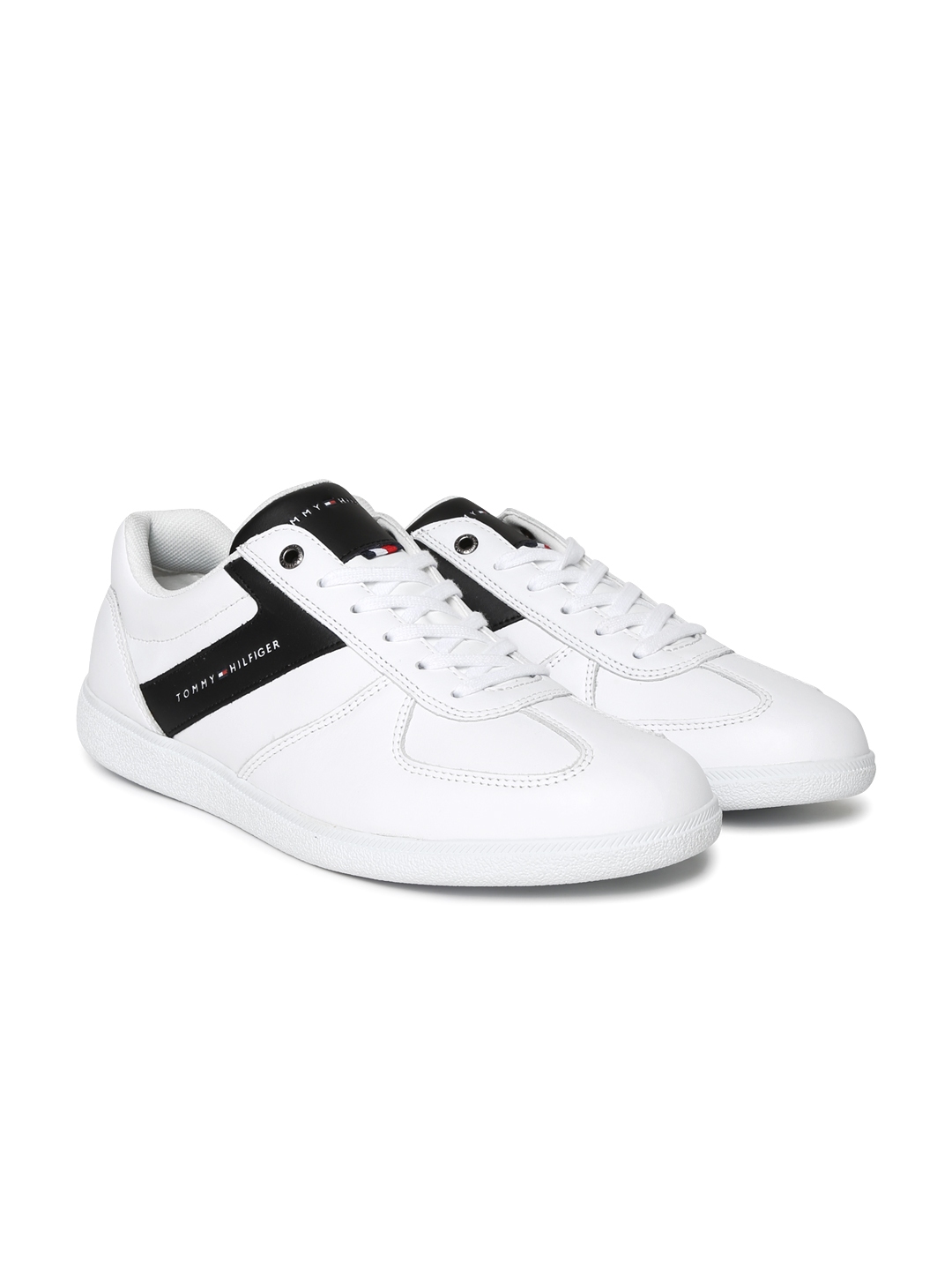 Witte tommy hilfiger discount sneakers