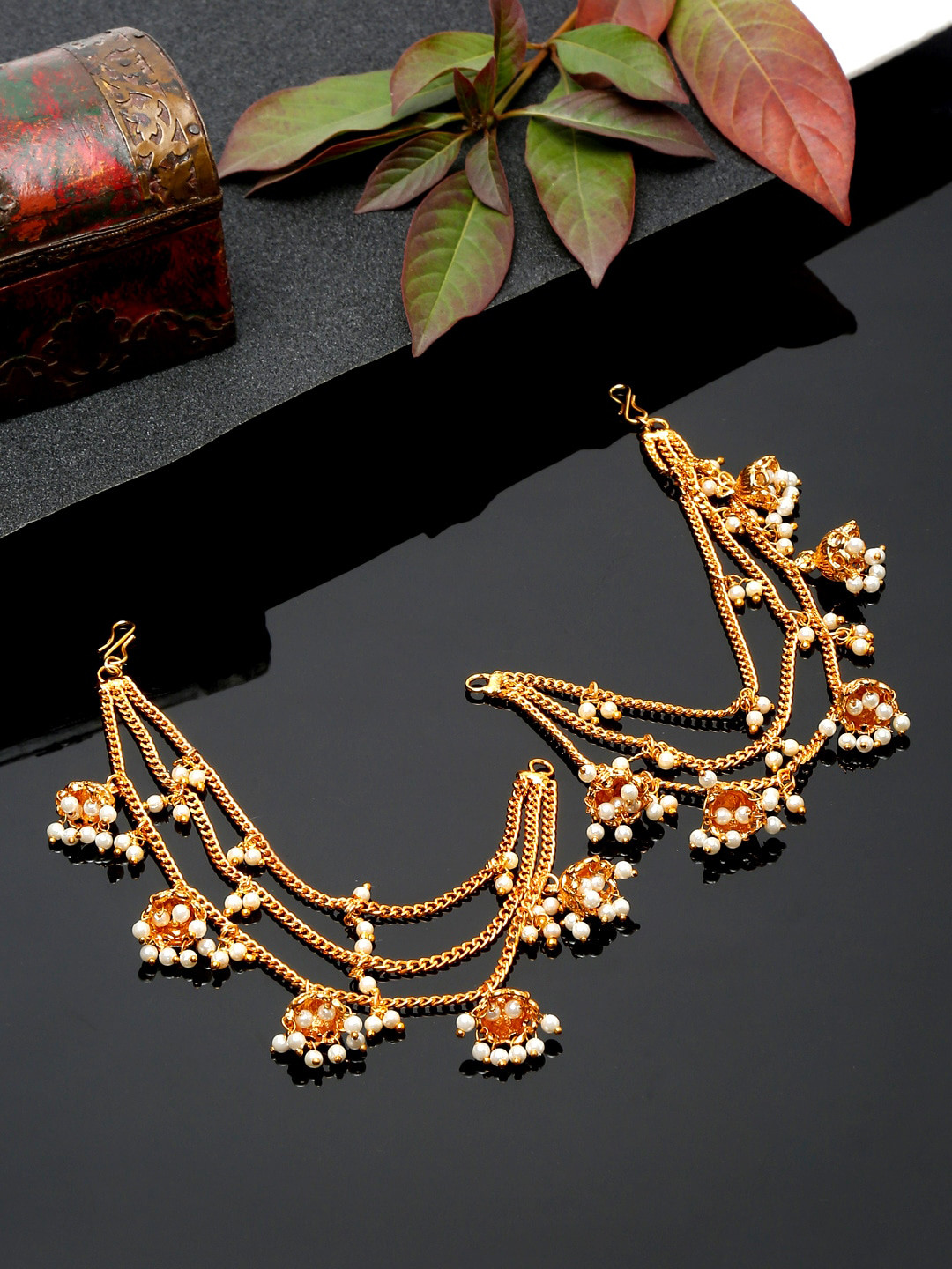 YouBella Gold-Plated Contemporary Ear Cuff