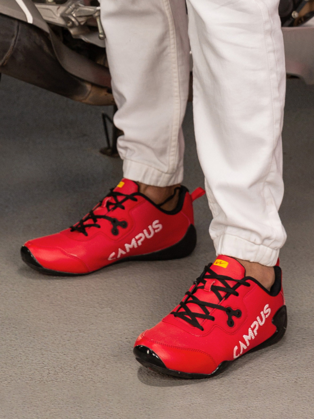 Campus Men CAMP ZYLON Red PU Sneakers