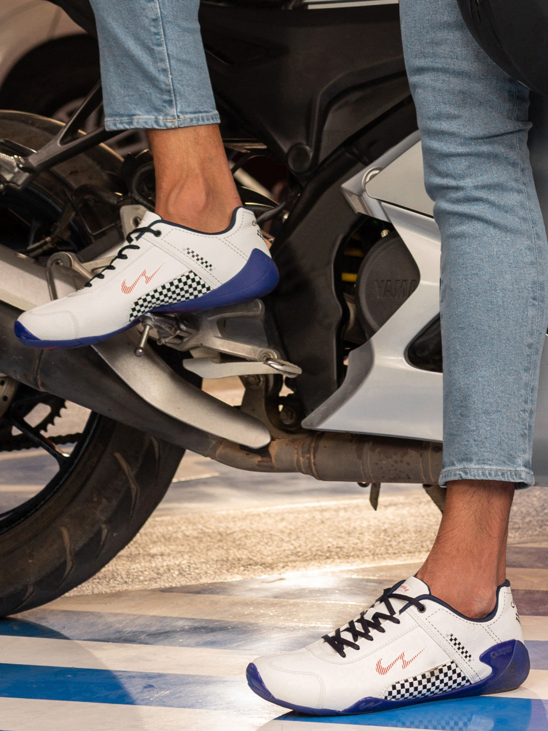 Campus Men CAMP TORQUE White PU Sneakers