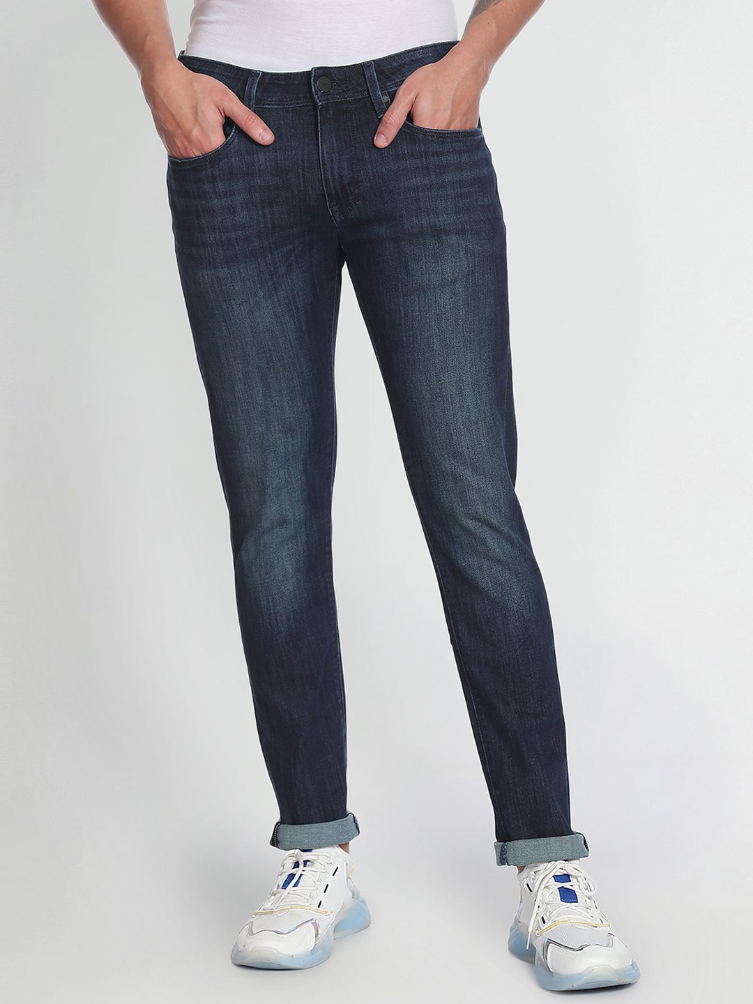 Flying Machine Low Rise Super Skinny Fit Luxe Jeans