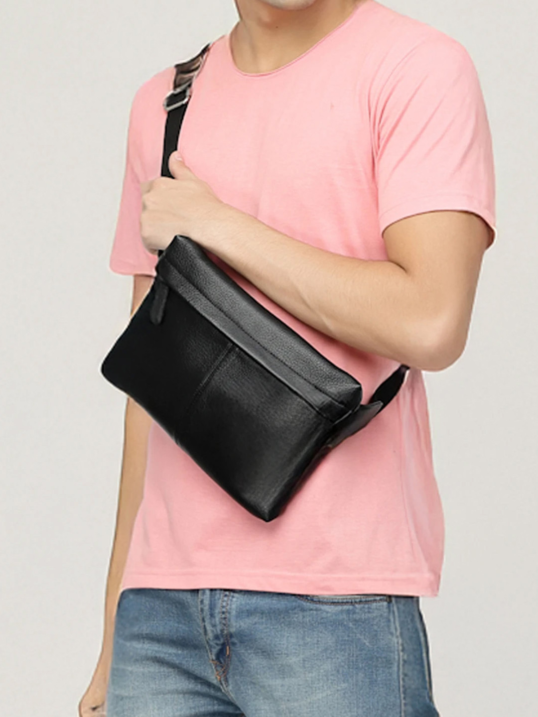 AQUATAN PU Crossbody Sling And Waist Pouch