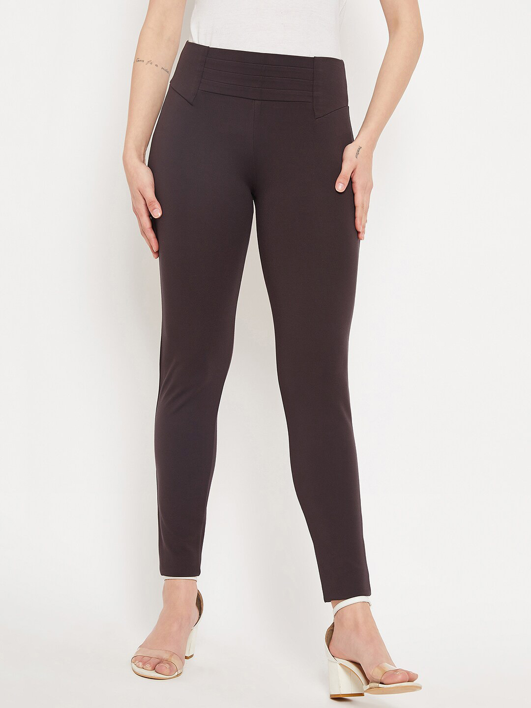 Cantabil High-Rise Skinny Fit Jeggings