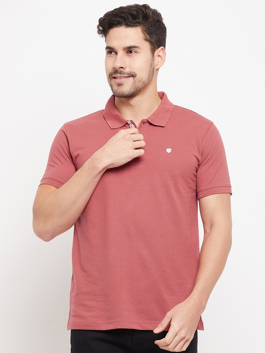 Cantabil Polo Collar Cotton T-shirt