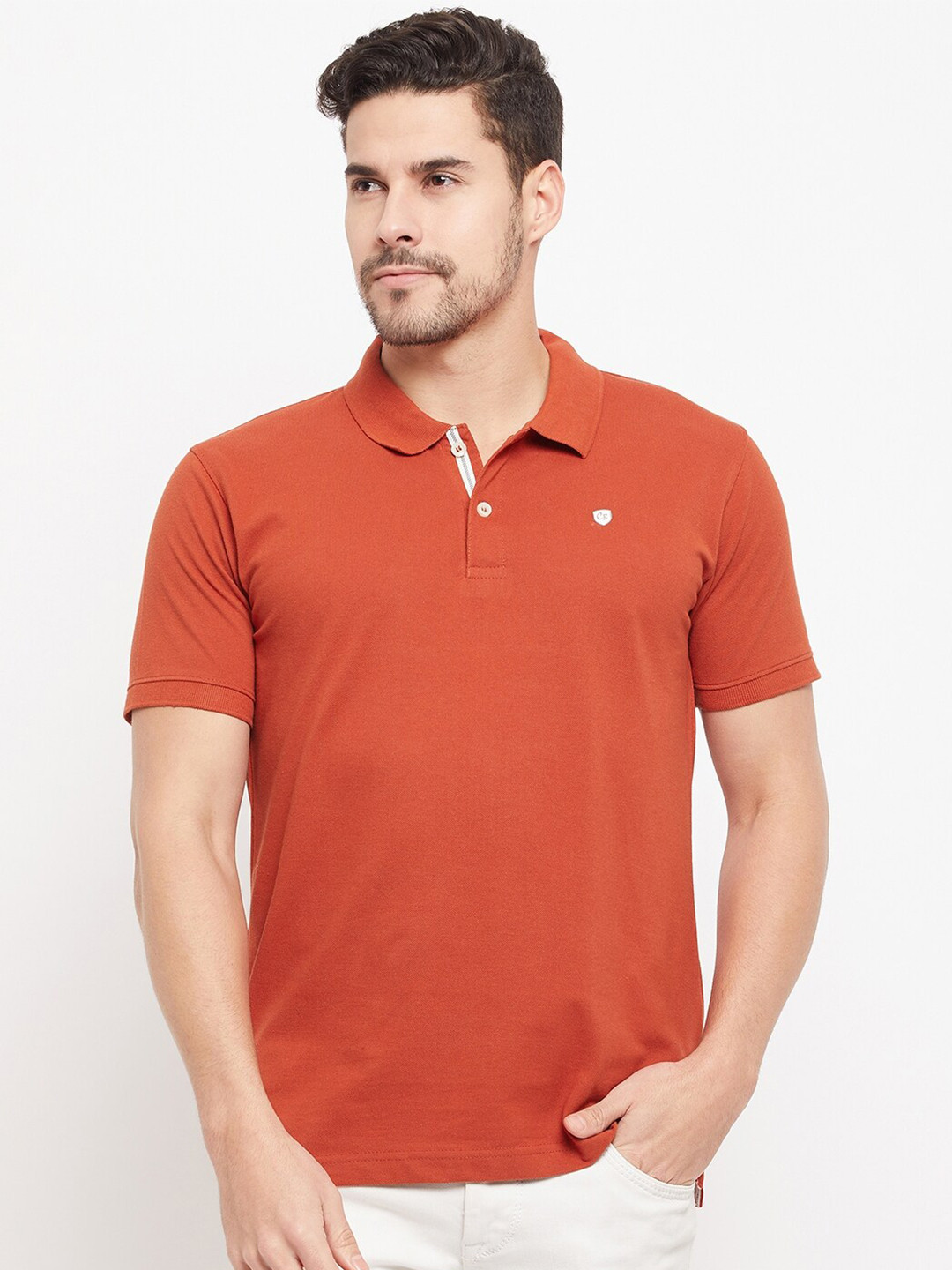 Cantabil Polo Collar Cotton T-shirt