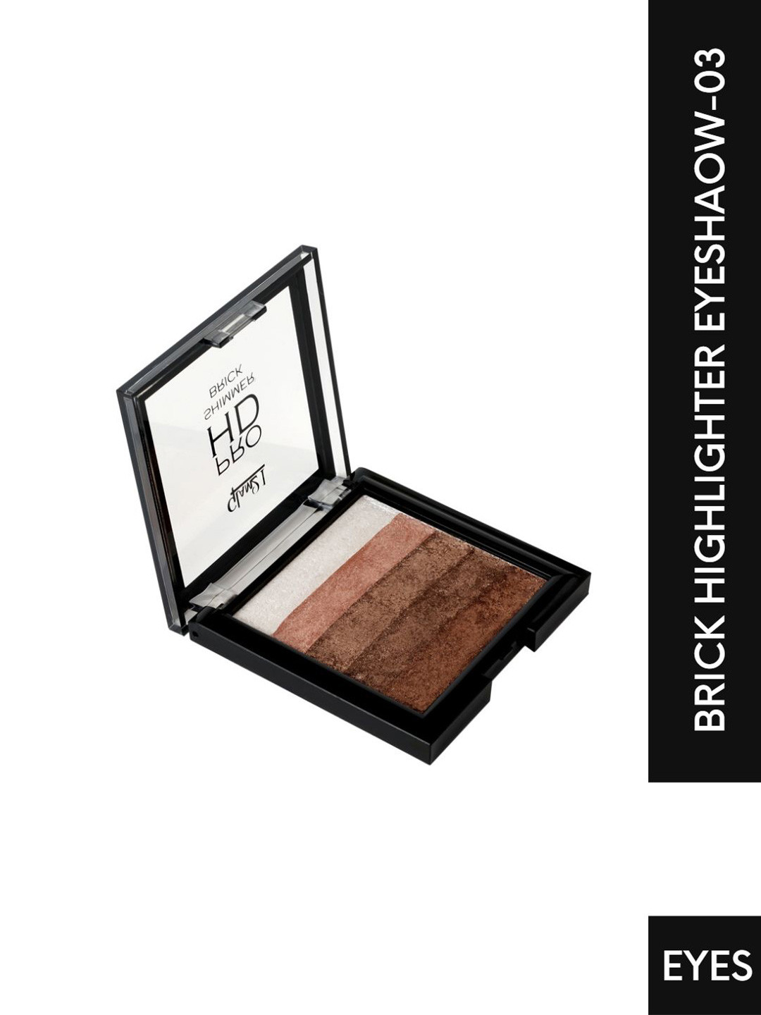 GLAM21 Long-Lasting Pro HD Shimmer Brick Eyeshadow Palette 7.5 g - Shade 03