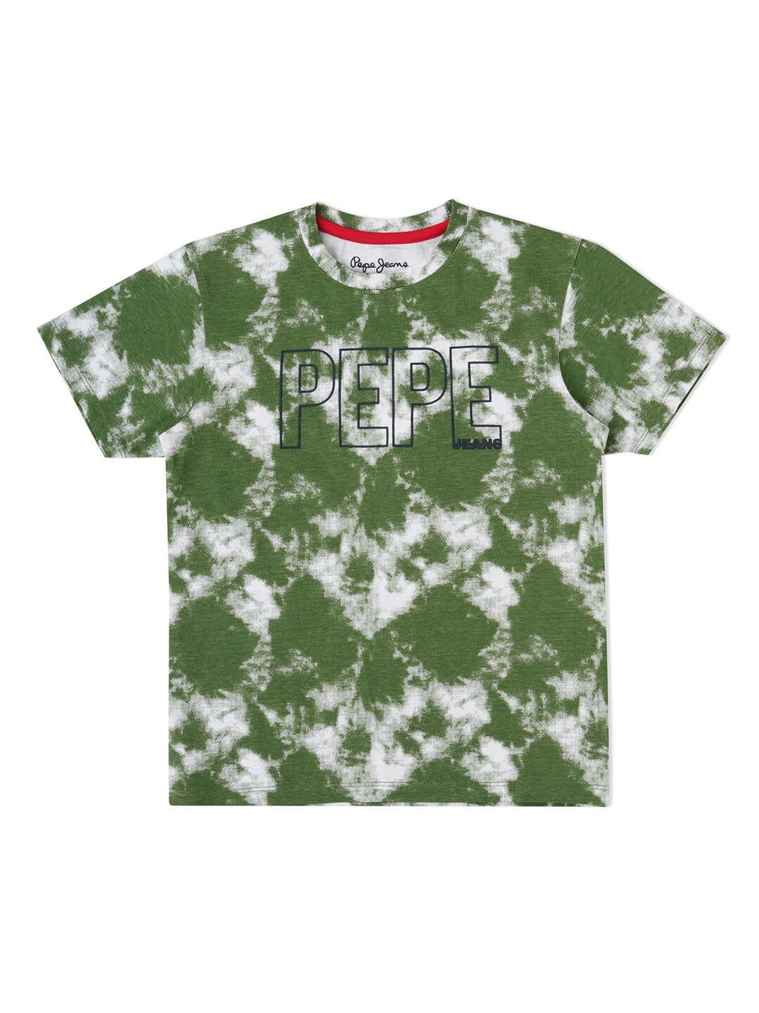 Pepe Jeans Boys Tie-Dyed Cotton T-shirt