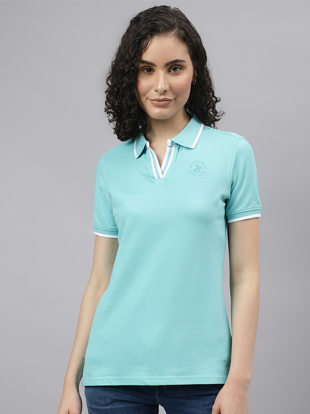 Beverly Hills Polo Club Polo Collar T-Shirt