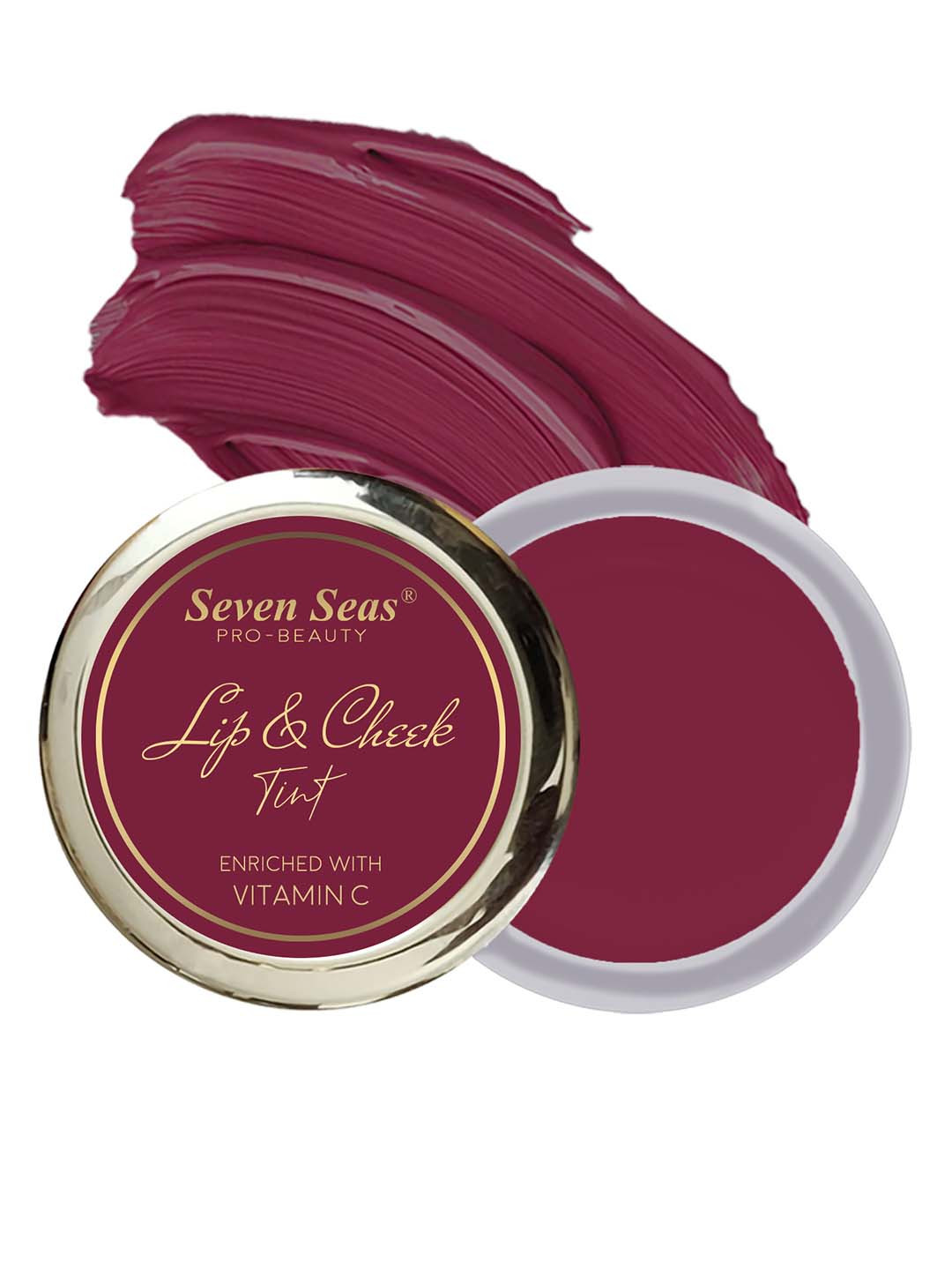 Seven Seas Lips & Cheek Smudge-Proof Tint with Vitamin C 8g - Calypso Pink 108