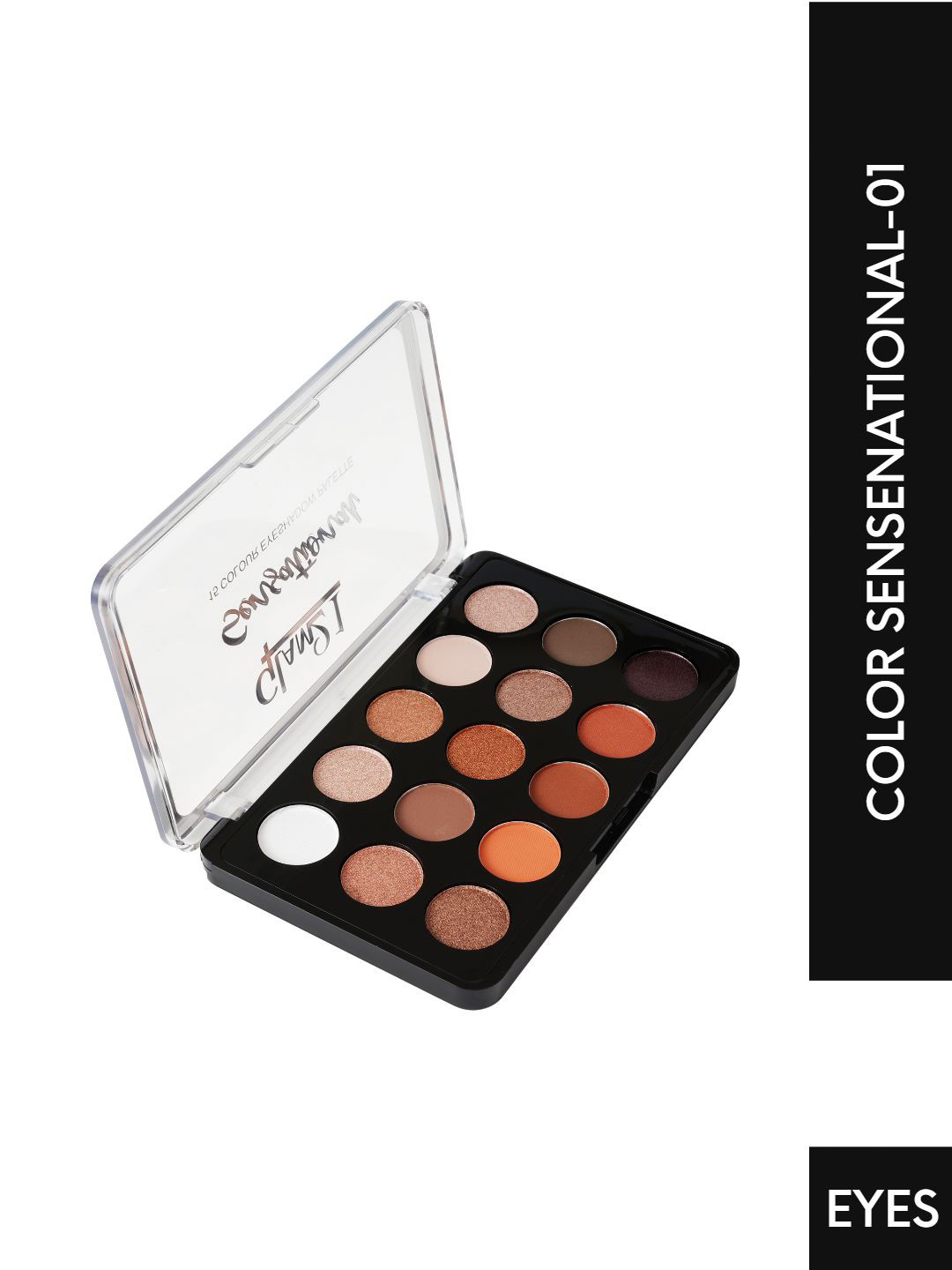 GLAM21 Sensational 15 Colors Lightweight Eyeshadow Palette 17.5 g - Shade 01