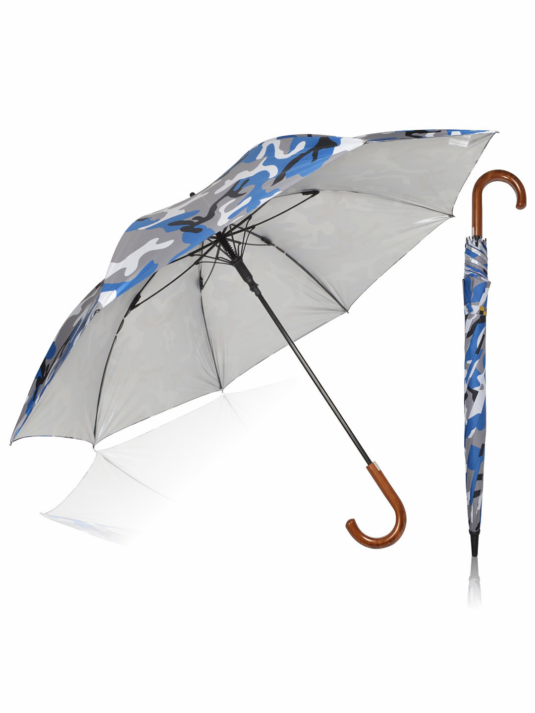 EUME Ordin Auto Open Camouflage Printed 2-Fold Umbrellas