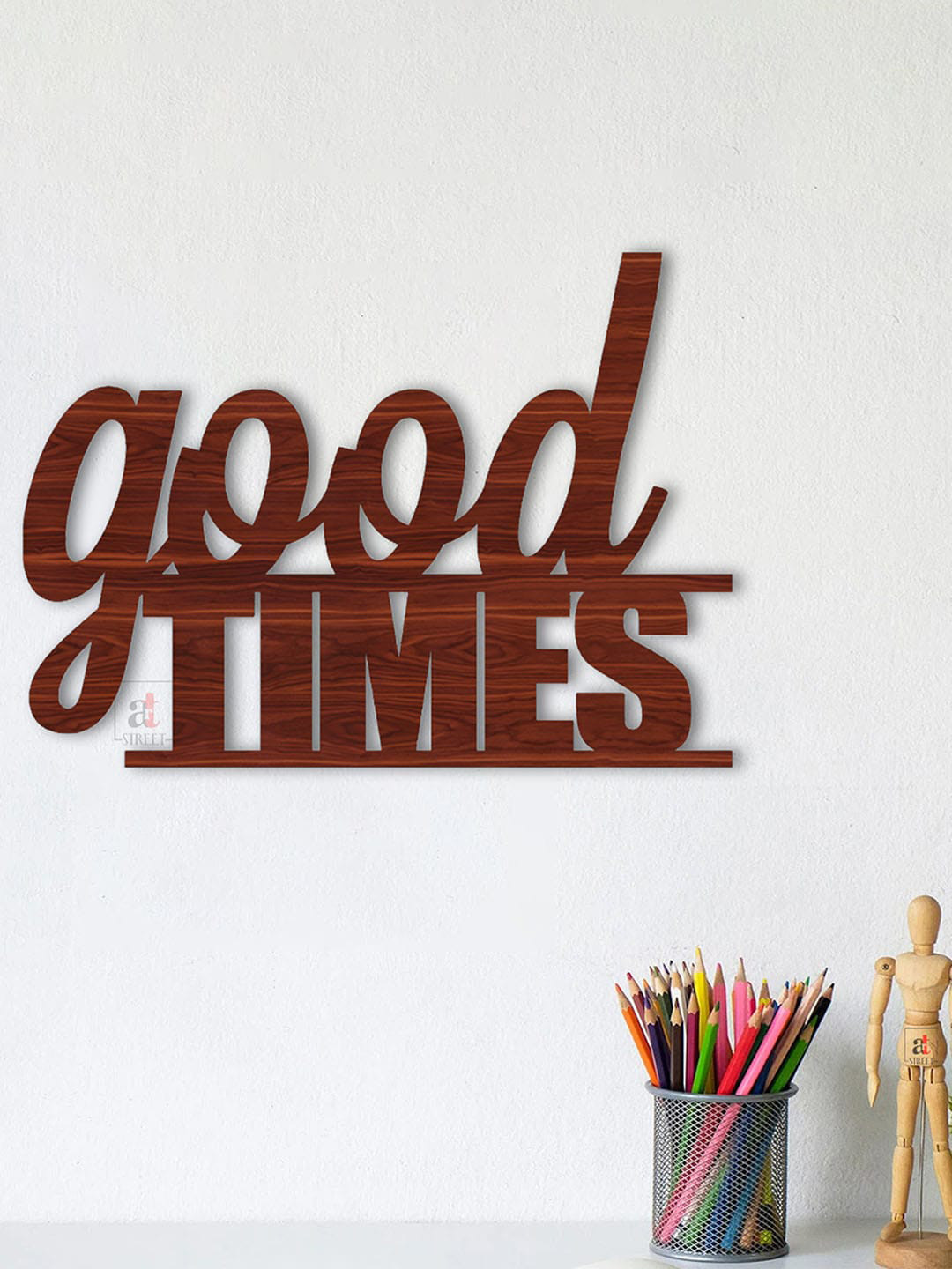 Art Street Good Times MDF Matte Hanging Hall Wall Hangings-9.2In