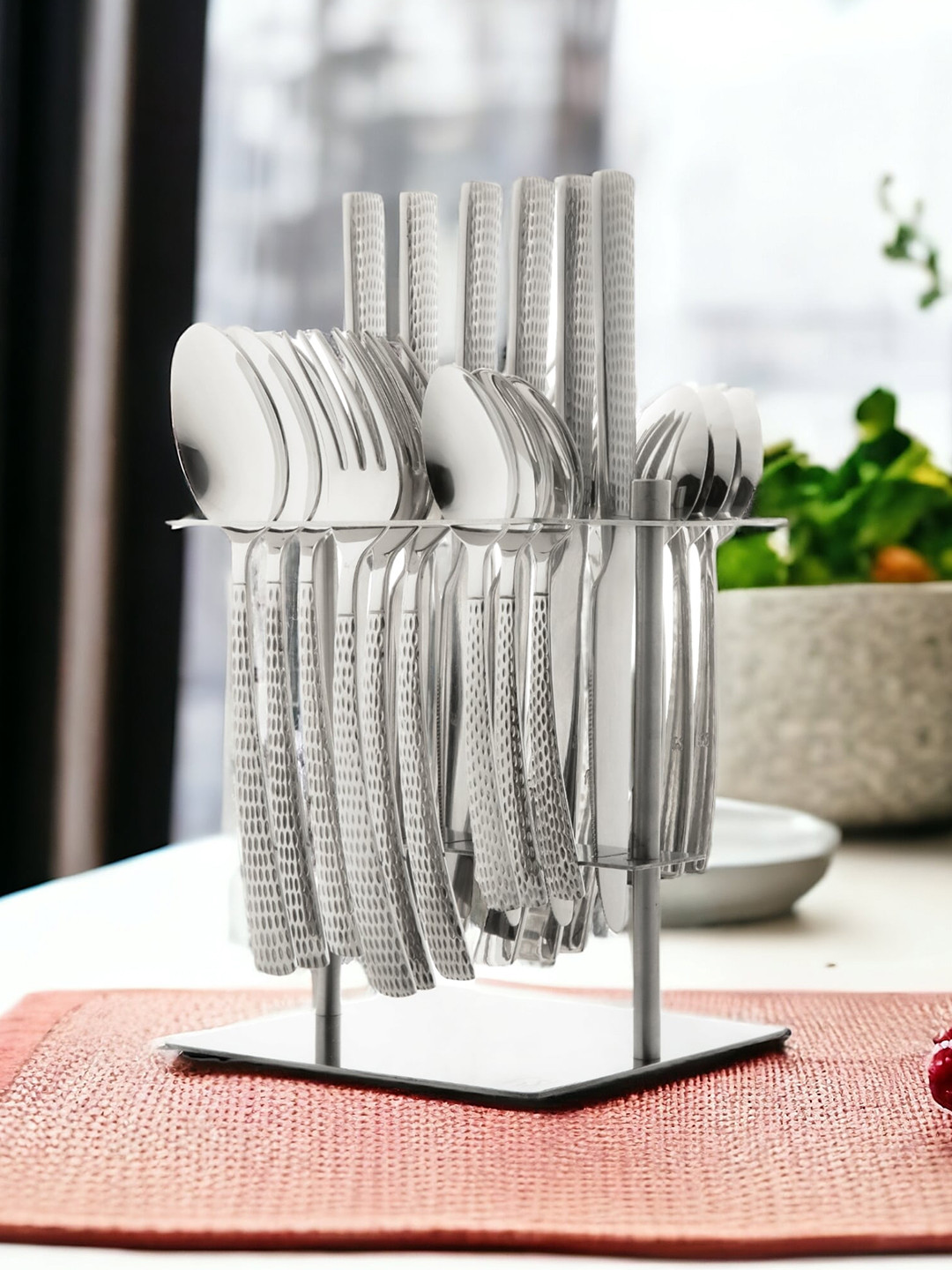 FNS Madrid Stainless Steel Serving Mixed Cutlery Set