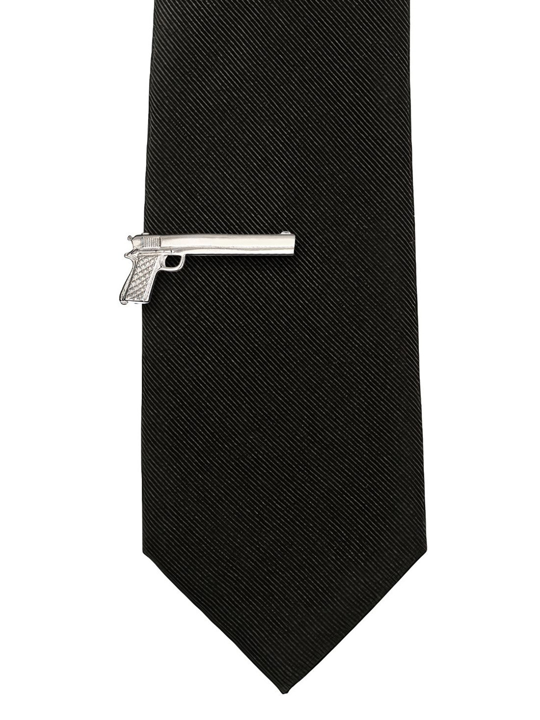 The Tie Hub Men Brass Gun Tie Pin