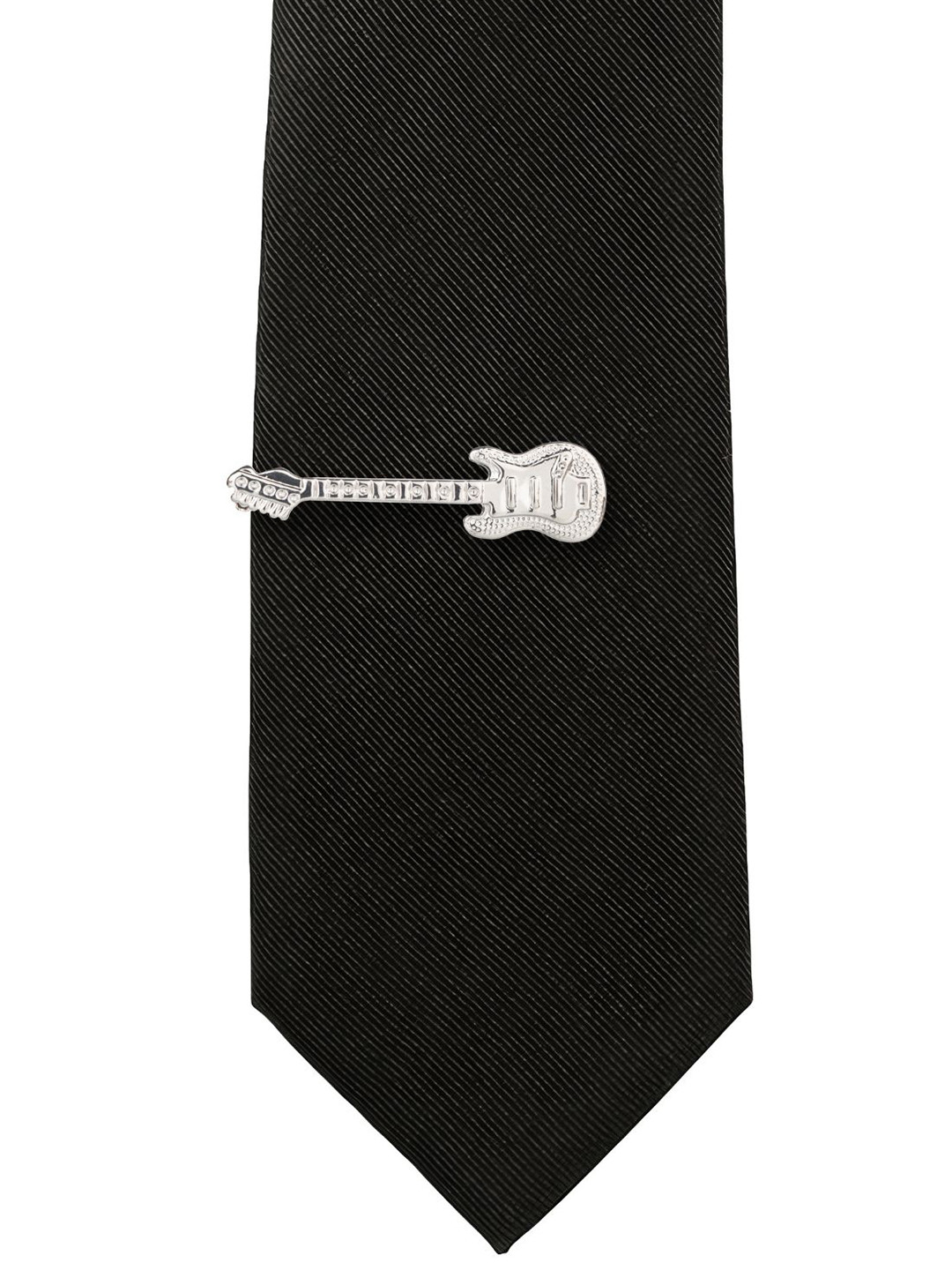 The Tie Hub Men Brass Guitar Tie Pin