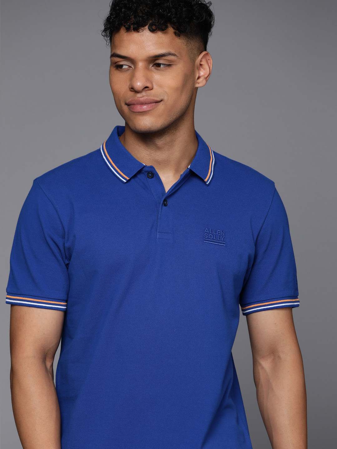 Allen Solly Polo Collar Pure Cotton T-shirt