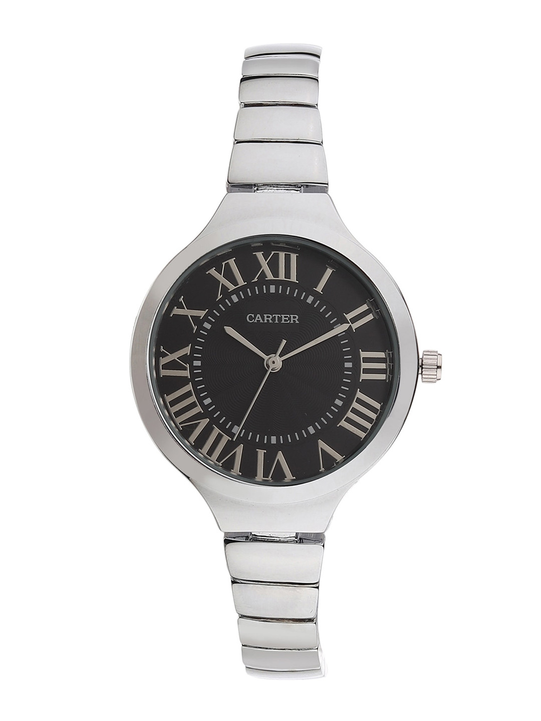 Sandy D Carter Women Brass Dial & Bracelet Style Straps Analogue Watch