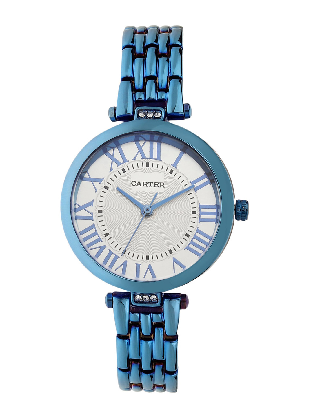 Sandy D Carter Women Bracelet Style Straps Analogue Watch SD-Carter-23-08-WH