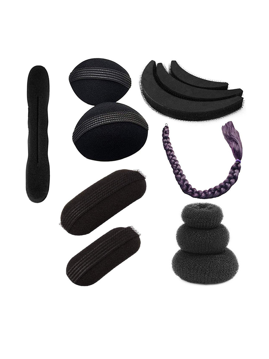 CHANDERKASH Set of 12 Plastic Hair Accessories