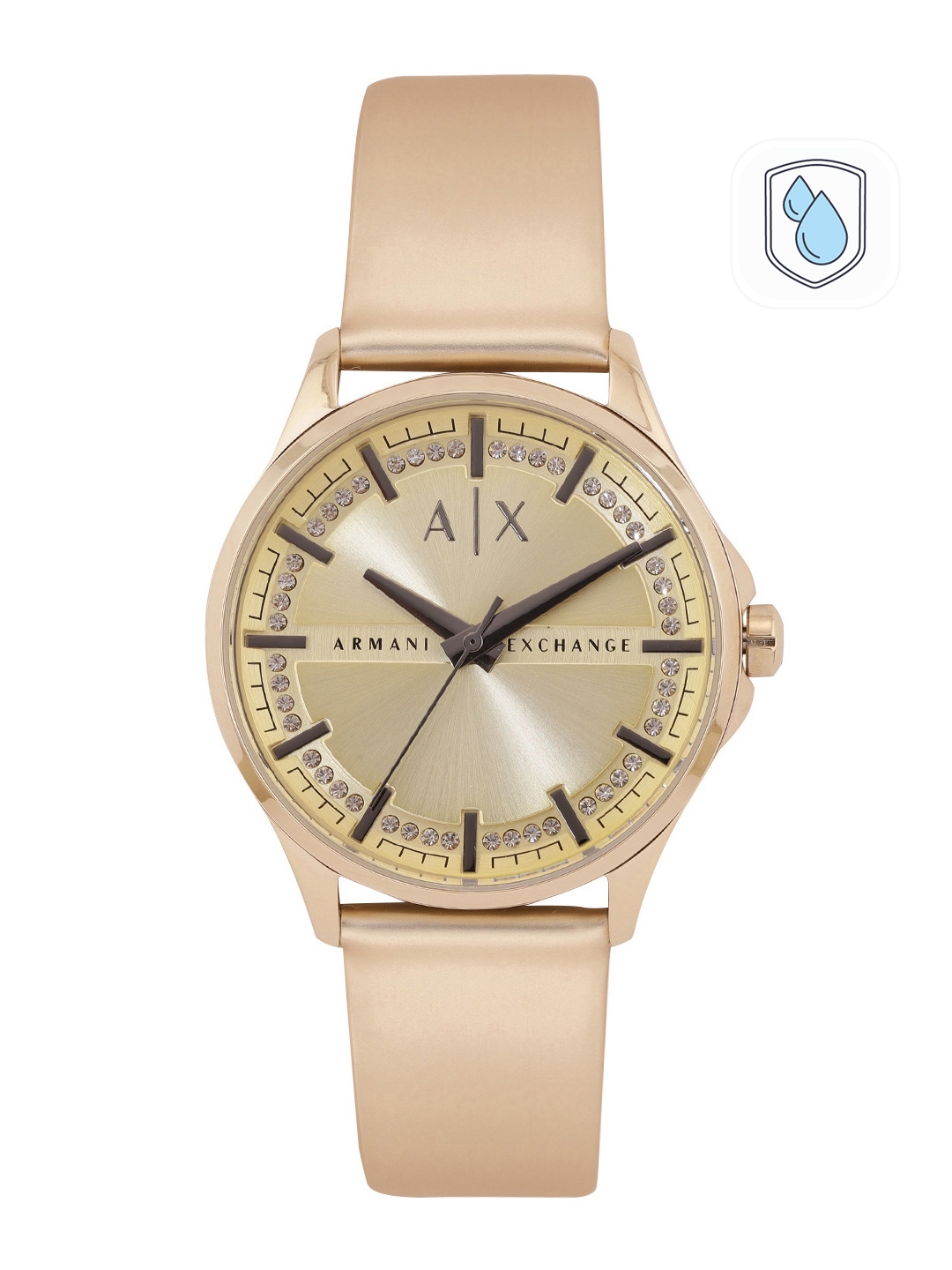 Buy Armani Exchange Women Embellished Analogue Watch AX5271