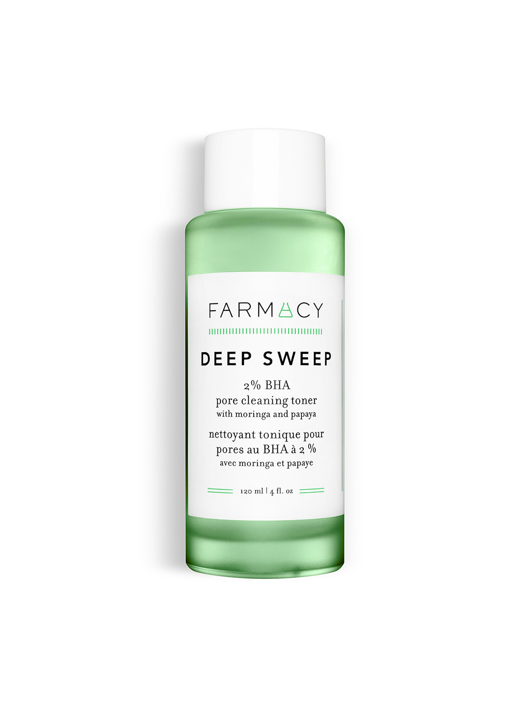 Farmacy Beauty Deep Sweep 2% BHA Pore Cleaning Toner with Moringa - 120 ml