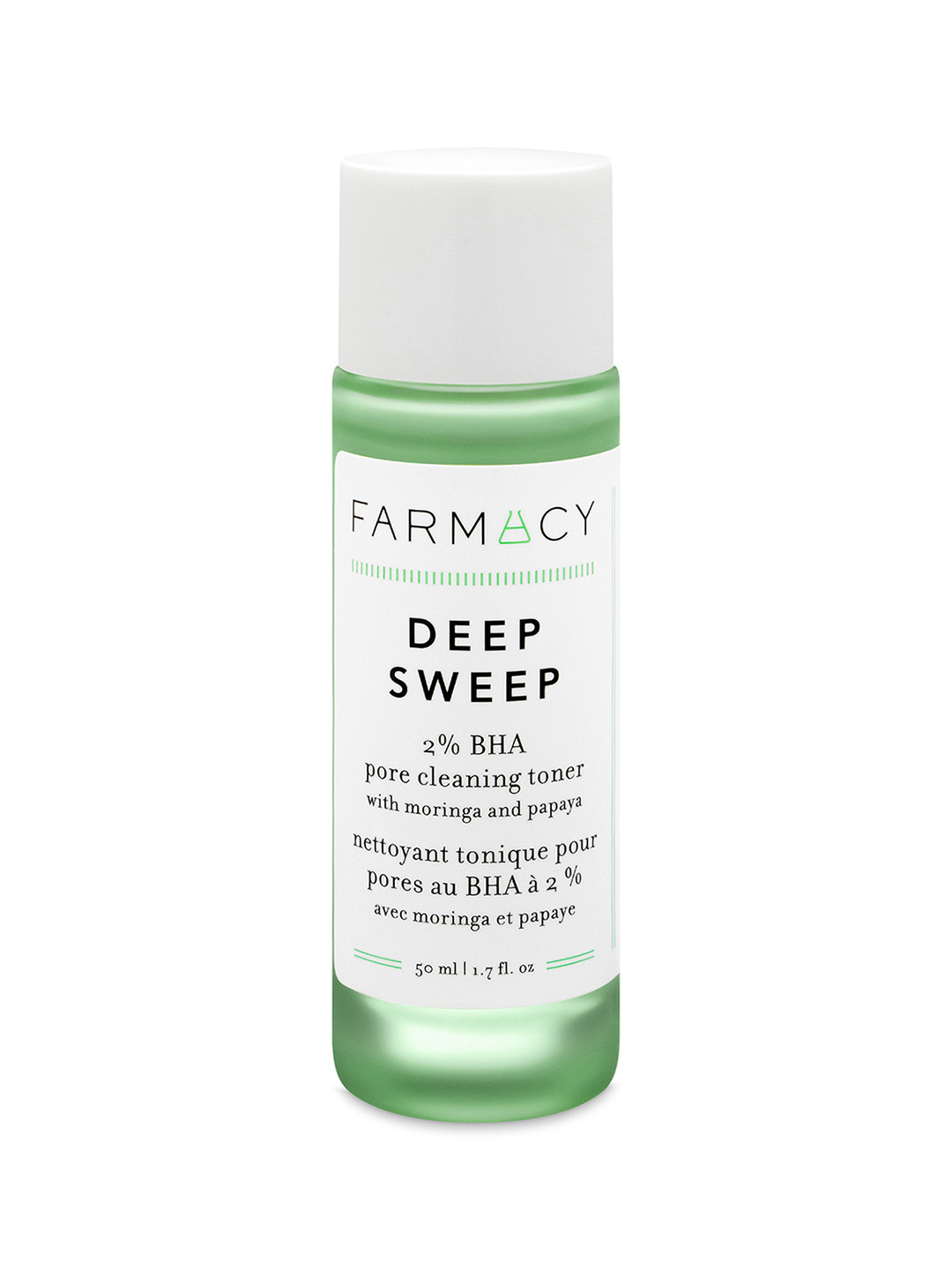 Farmacy Beauty Deep Sweep 2% BHA Pore Cleaning Toner with Moringa - 50 ml