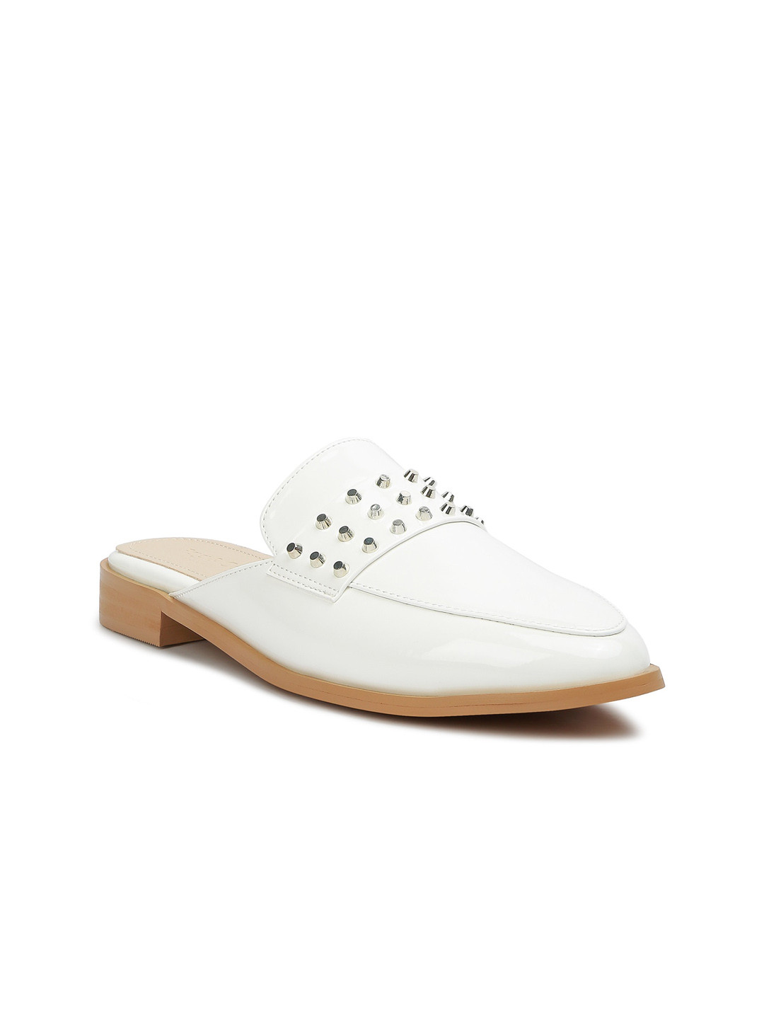 RAG & CO Women Embellished Round Toe Mules