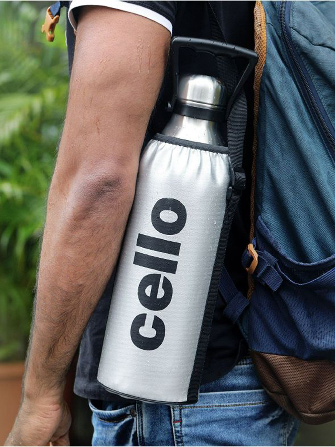 Cello Swift Stainless Steel Double Walled Vacusteel Water Flask 1.8 L