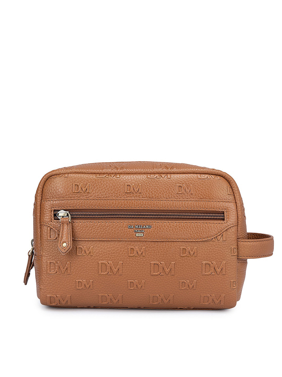 Da Milano Women Brand Logo Detailed Multi-Utility Travel Pouch