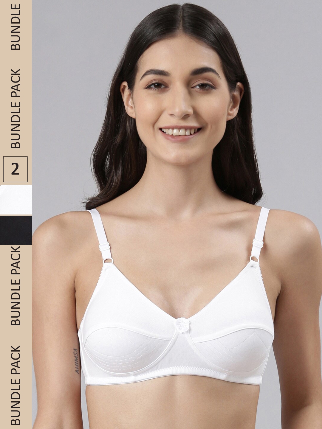 Non-Padded Light Brown Ladies Cotton Bra, Size: 34B at Rs 390