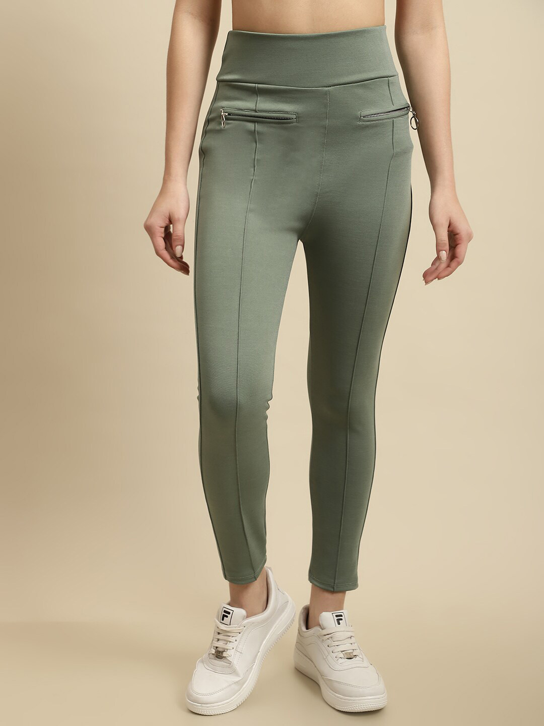 TAG 7 Women Skinny Fit Ankle Length Jeggings