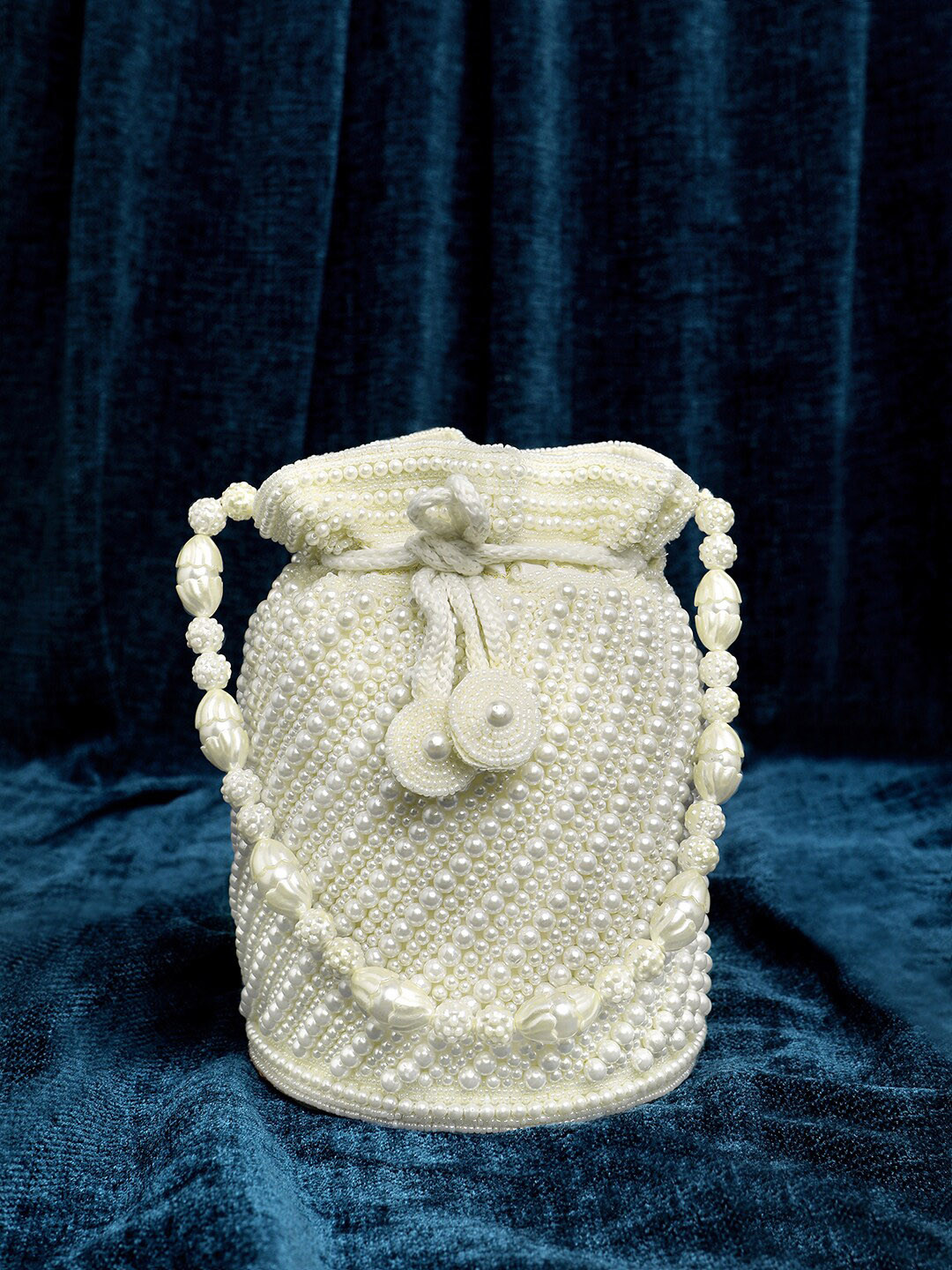 Peora Embellished Handmade Evening Wristlet Potli Clutch