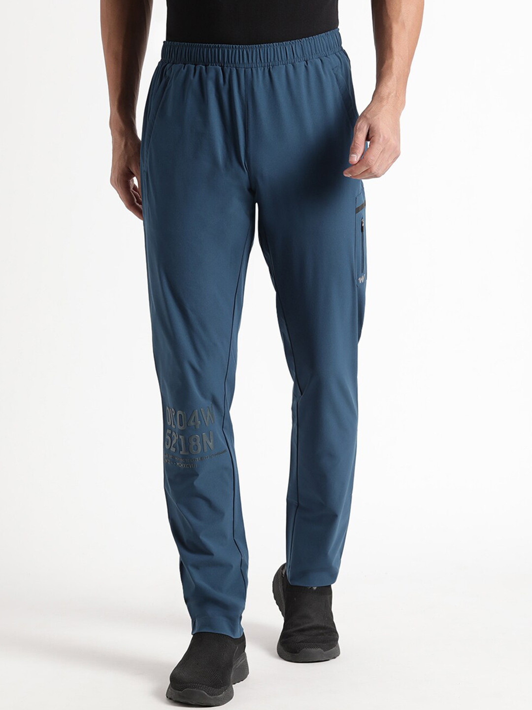 Wildcraft Men Mid-Rise Side Pockets Track Pant