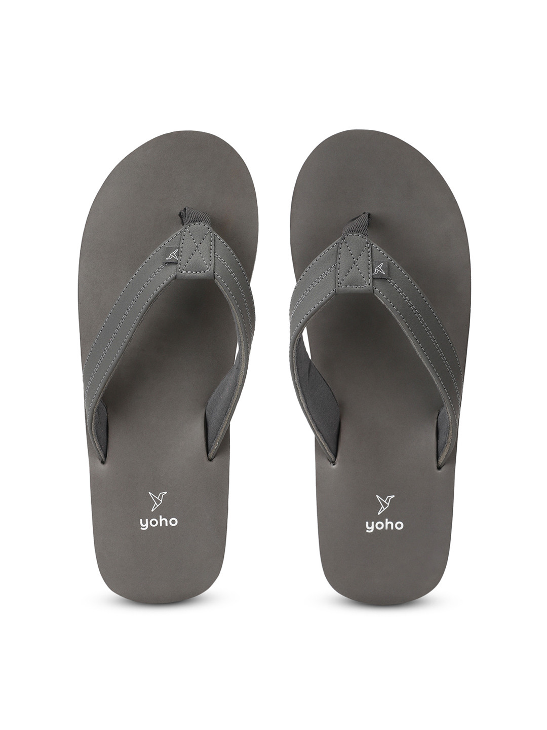 yoho Men OAK Rubber Thong Flip-Flops
