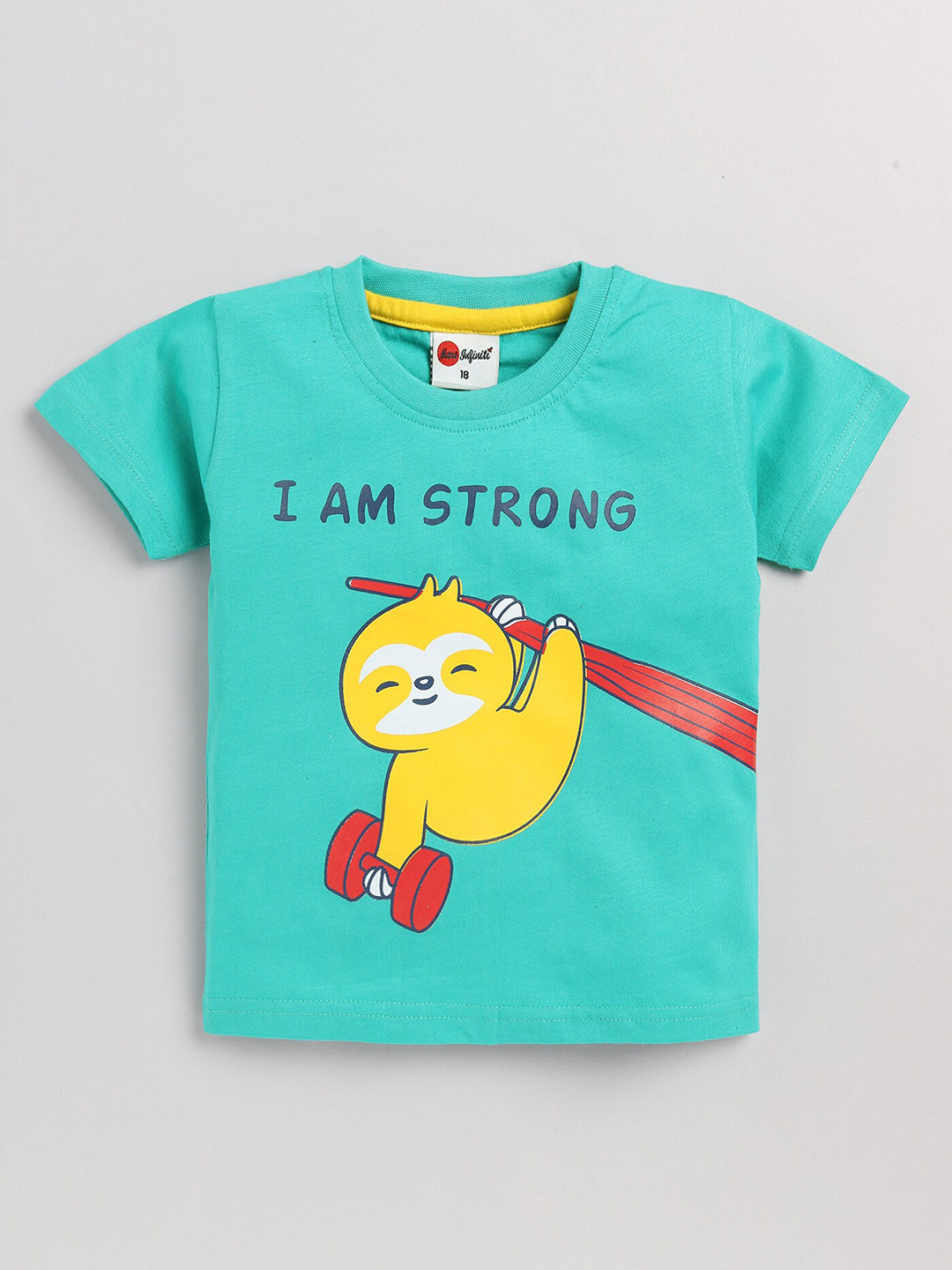 Mars Infiniti Boys Graphic Printed Pure Cotton T-shirt