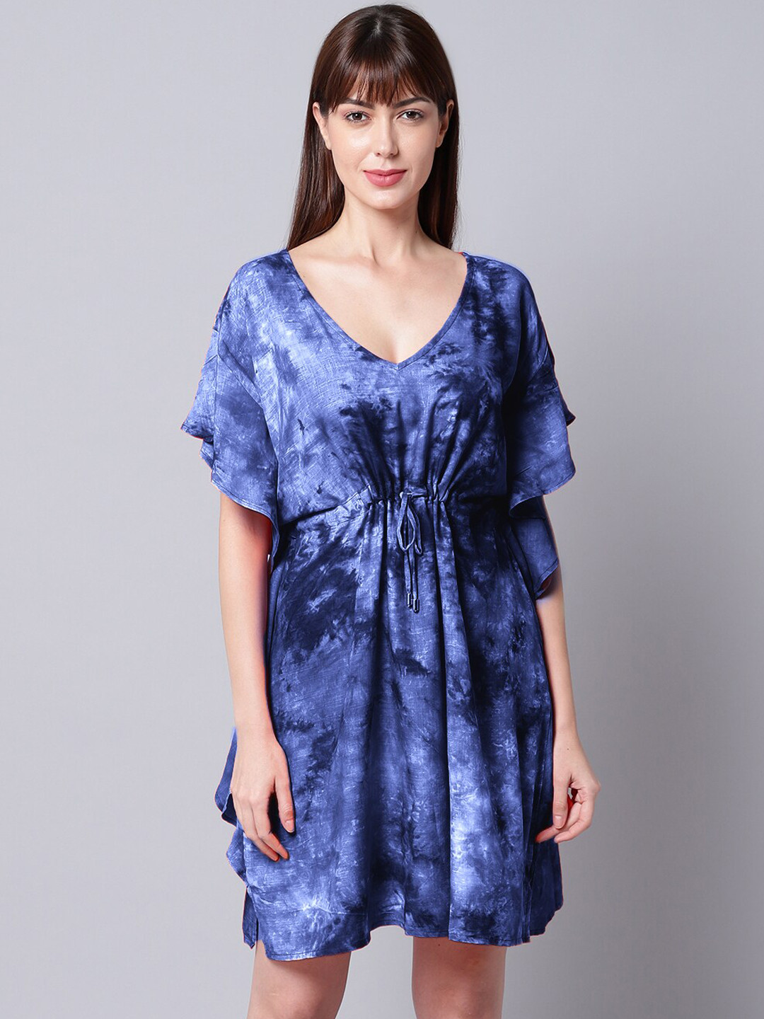 Aoba Tie & Dye Swimwear Cover up Top