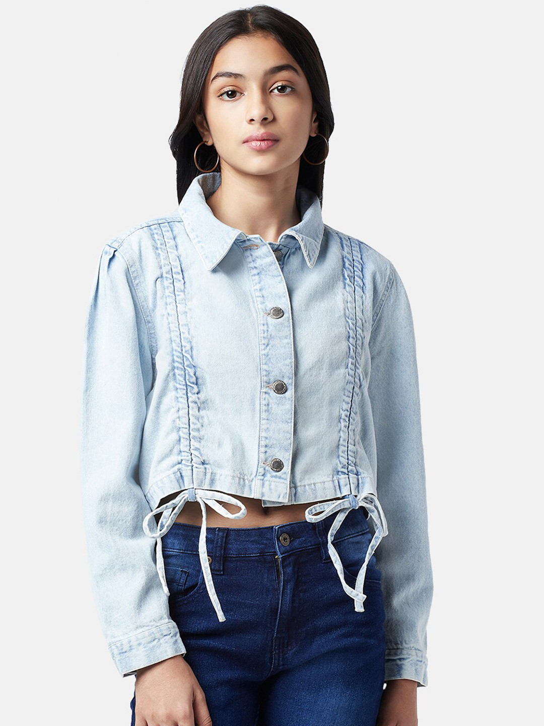 Coolsters by Pantaloons Faded Shirt Style Top